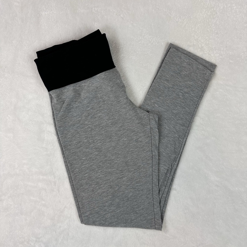 Carmel Cantina Leggings Womens L‎ Gray Black Soft